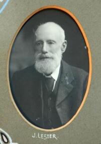 Photo -Lester, Richards & Co. Photos Ballaarat, J.Lester.Councilor 1906, "Circa 1906"