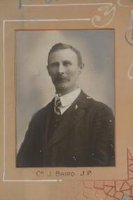 Photo - Baird.J, Richards & Co. Photos Ballaarat, Councilor J.Baird.J.P.1911-12, "Circa 1912"
