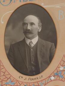 Photo - Feery, Richards & Co. Photos Ballaarat, Councilor J.M.Feery (J.P.).1911-12, "Circa 1912"