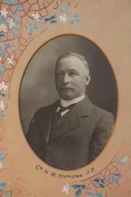Photo - Symons, Richards & Co. Photos Ballaarat, H.W.Symons.J.P, "Circa 1912"