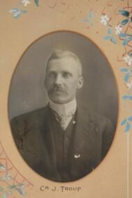 Photo - Troup, Richards & Co. Photos Ballaarat, Councilor J.Troup, "Circa 1912"