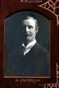 Photo - Patterson, Richards & Co. Photos, Mr. A. Patterson.1912, "circa 1912 "