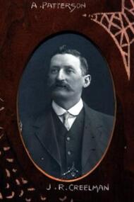 Photo - Creelman J.R, Richards & Co Photos, Mr. J.R.Creelman. Learmonth ANA Branch No 75,1912, "Circa 1912"