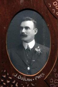 Photo - Doolan.J, Richards & Co Photos, Mr. J.Doolan.President Learmonth ANA Branch No 75,1912, "Circa 1912"