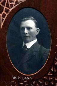 Photo - W.H.Lang, Richards & Co Photos, Mr. W.H.Lang, Learmonth ANA Branch No 75,1912, "Circa 1912"