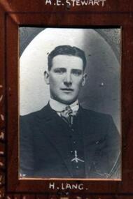 Photo - Lang.H, Richards & Co Photos, Mr. H.Lang,Learmonth ANA Branch No 75.1912, "Circa 1912"