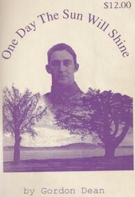 Book, Gordon Dean, "One Day The Sun Will Shine" by Gordon Dean, circa 1993