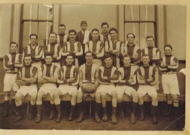 Photo, Eden Photo Studios Ballarat, Waubra Football Team 1922, Circa 1922