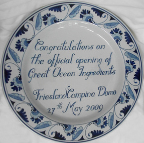 Plate, 2009