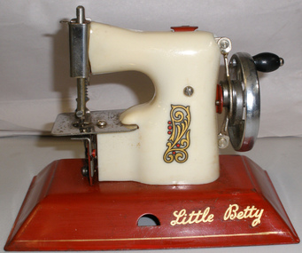 Toy, sewing machine, c1960