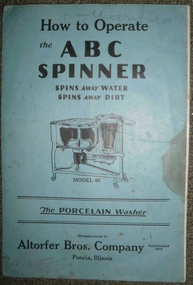 Manual, How to operate the ABC Spinner