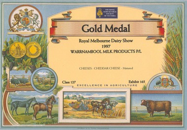 Certificate, 1997