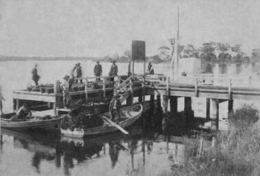 Photograph, Fishing Boats at Jetty