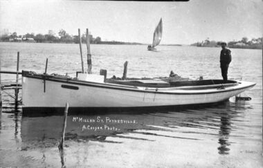 Photograph - Wooden fishing boat in shallows