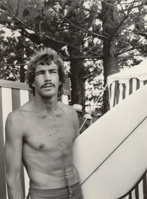 Photograph, Murray Purtell, Michael Peterson, 1977 Stubbies Surf Classic, Circa 1977