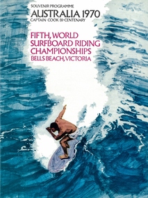 Programme, Australia 1970 Fifth World Surfboard Riding Championships, Bells Beach, Victoria, Circa 1970