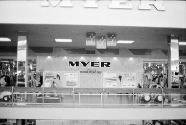 Photograph, Ringwood Historical Research Group display in Eastland Foyer, Ringwood - 1981, Feb-81
