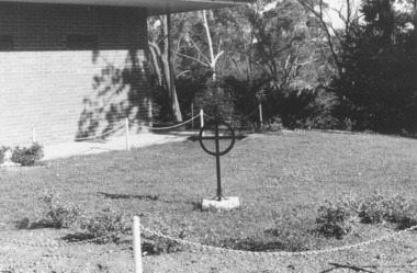 Photograph, The Garden of Remembrance at Church of England Church in Warrandyte Road, Ringwood in 1974, 1974