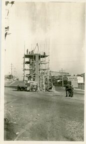 Photograph, Maroondah Highway Central, Ringwood. Building Ringwood Clocktower-1928. (2 images), 1928