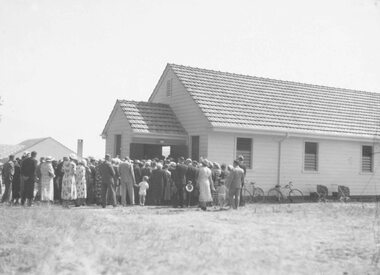 Photograph, Opening then new Methodist Church, Heathmont - c.1952, circa 1952