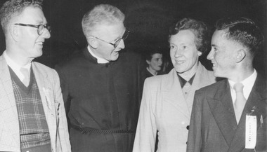 Photograph, Committee Sacred Heart Church Fete, Ringwood East - c.1950, circa 1950