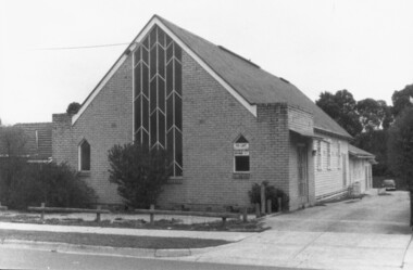 Photograph, Gospel Church in Bond Street, Ringwood - 1987, 1987