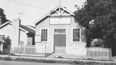 Photograph, Salvation Army Hall, Warrandyte Road, Ringwood- 1964
