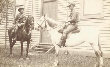 Photograph, Members of Ringwood Light Horse Regiment - 1909