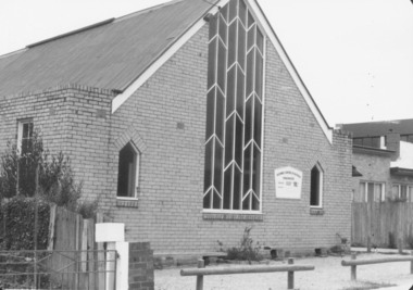 Photograph, Reformed Church Bond St., Ringwood 1982