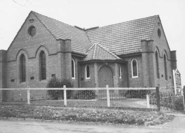 Photograph, Ringwood Methodist Church, cnr Greenwood Av. & Station St., Ringwood - circa 1920s