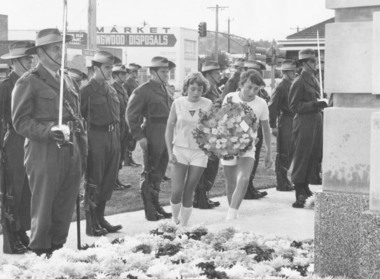Photograph, Ringwood Clocktower re-opening ceremony, Cnr Maroondah Hwy and Wantirna Road, Ringwood - December 1967