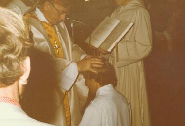 Photograph, Ordination of Len Phillips as a Deacon - Holy Spirit Parish, North Ringwood, 20/9/1981, 1981