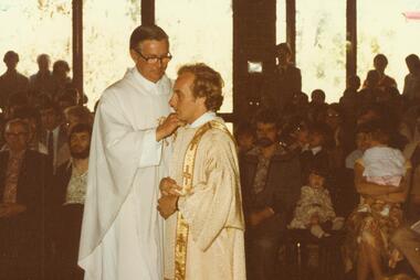 Photograph, Ordination of Len Phillips as a Deacon - Holy Spirit Parish, North Ringwood, 20/9/1981, 1981