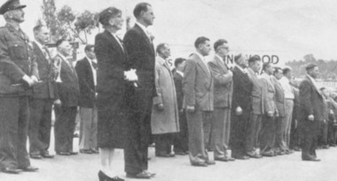 Photograph, Ringwood Anzac commemoration service 1956