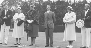 Photograph, Opening Ringwood Bowling Green, 1959