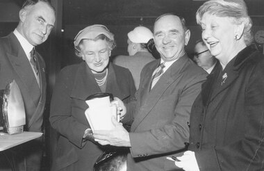 Photograph, Official opening of S.E.C. offices in Ringwood. June, 1956