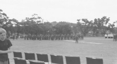 Photograph, Ringwood Football Ground in Ringwood Street. c1960