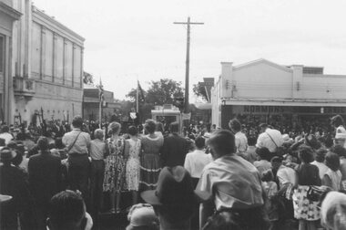 Photograph, Proclamation of City of Ringwood, 1960