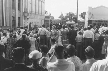 Photograph, Proclamation of City of Ringwood, 1960