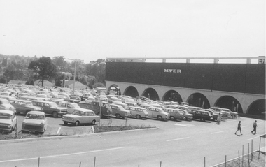 Photograph, Opening day at Eastland, Ringwood, October 1967