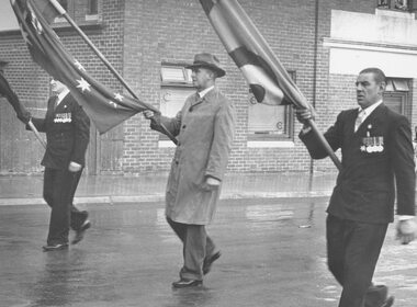 Photograph, Anzac Day march, Croydon