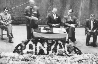 Photograph, Ringwood Anzac Service. c1950's