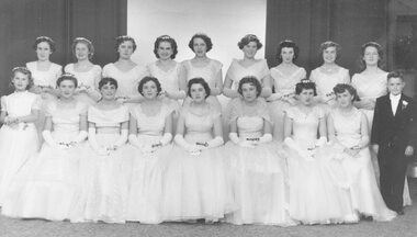 Photograph, Debutants Ringwood Youth Ball - 1956
