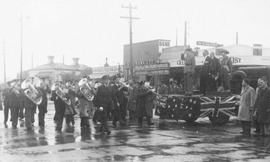 Photograph, Remembrance Day at Ringwood, 1952