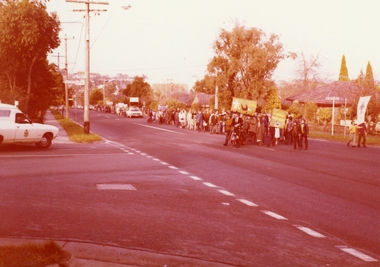 Photographs, Church Reconciliation march to all Ringwood Churches circa 1970
