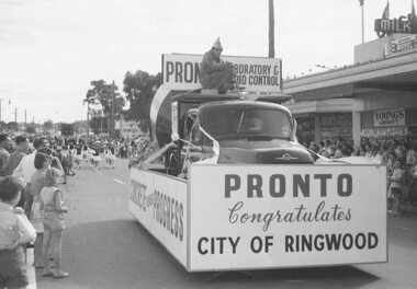 Photograph, City of Ringwood celebrations, 1960