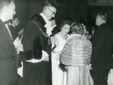 Photograph, Ringwood Mayoral Ball, Mayor Albert George Lavis
