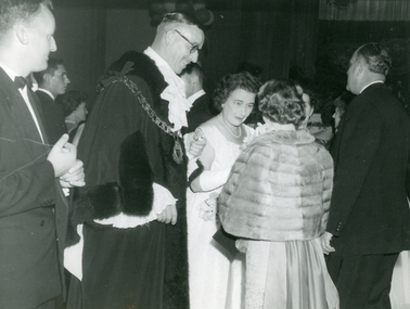 Photograph, Ringwood Mayoral Ball, Mayor Albert George Lavis. c1960's