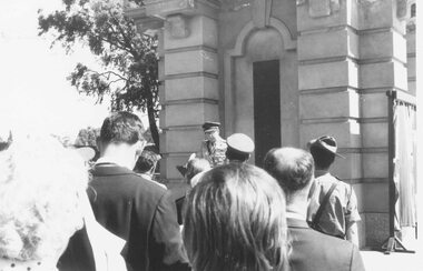 Photograph, Ringwood clocktower dedication Dec 1967
