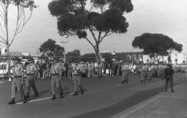 Photograph, Military display at Eastland, Ringwood, 14/3/1987